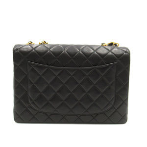 Chanel Matelasse Big Chain Bag Shoulder Black